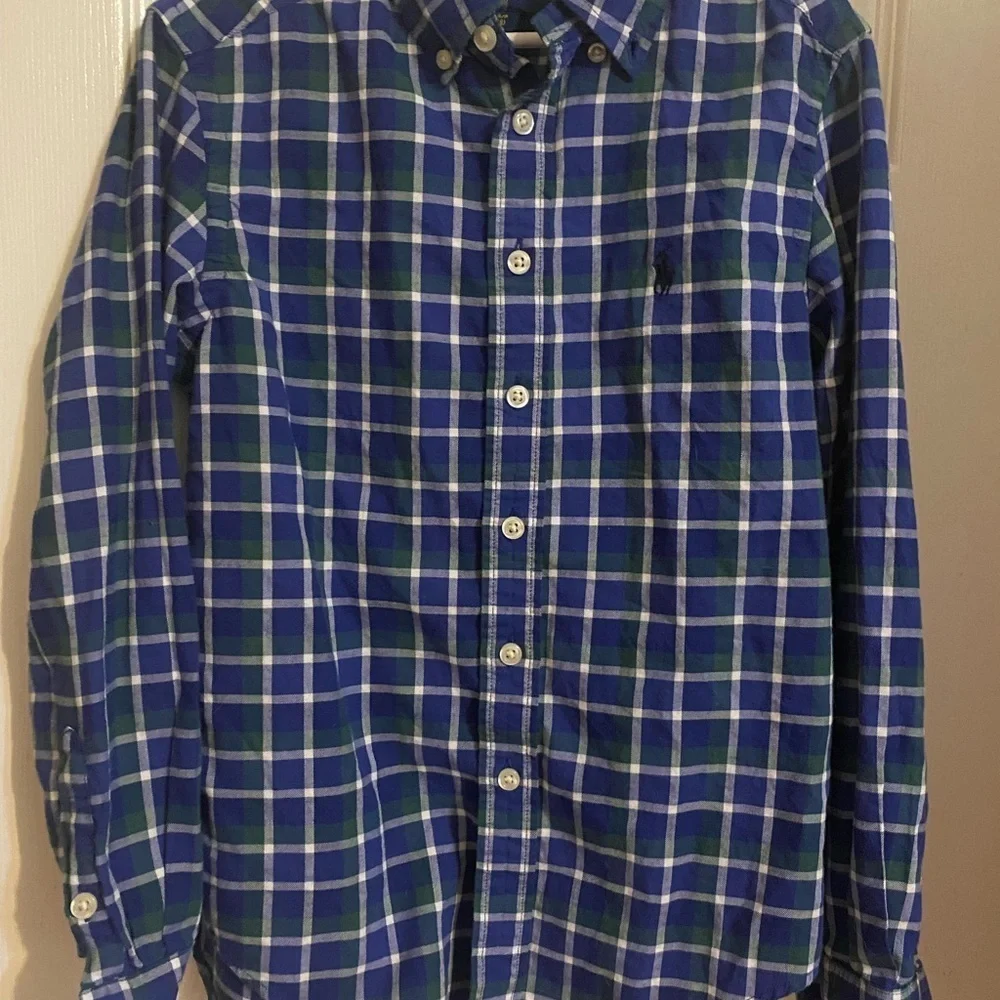 Ralph Lauren Plaid Button Down Shirt